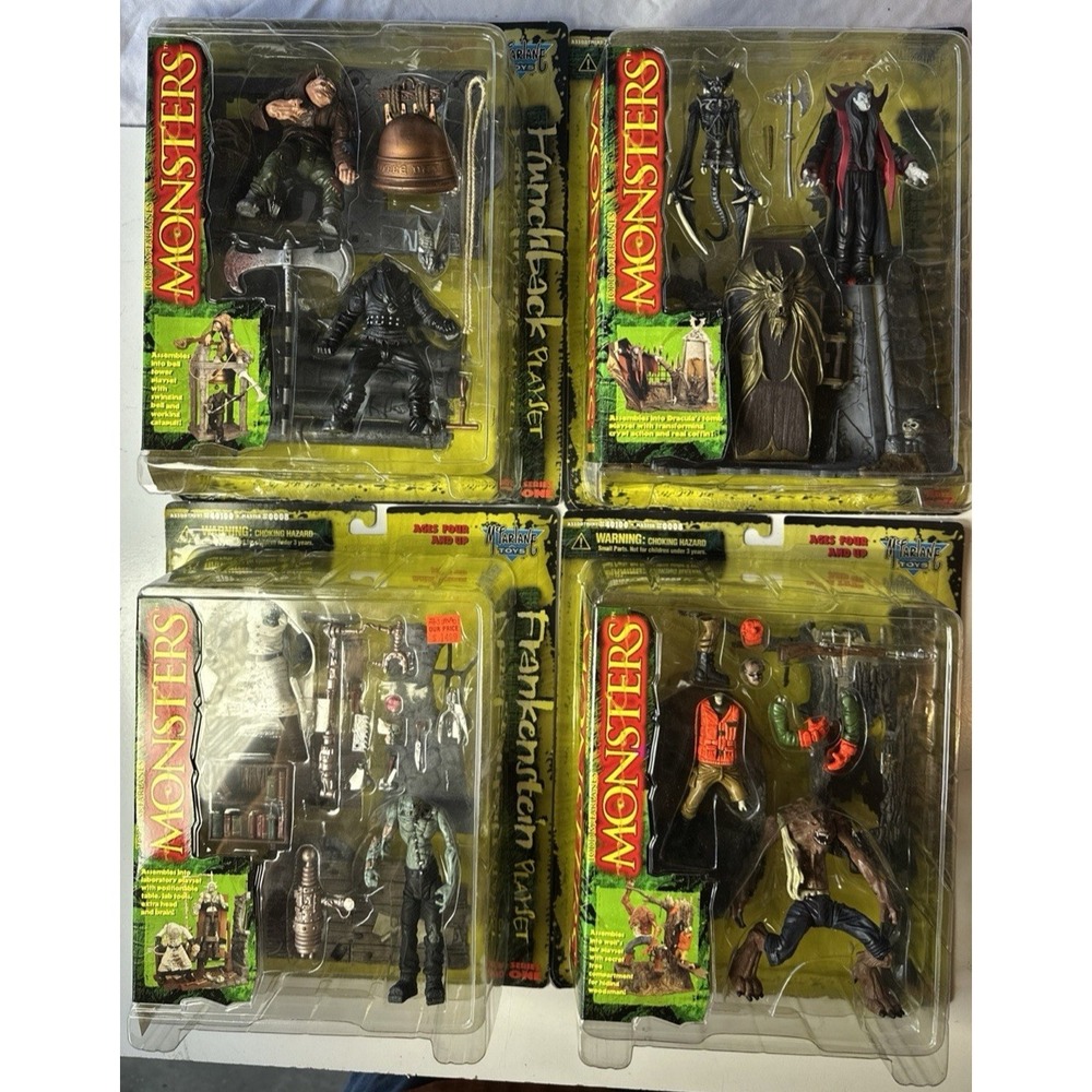 McFarlane Toys Universal Monsters Series 1 Figure PLAYSET MIP (47C)